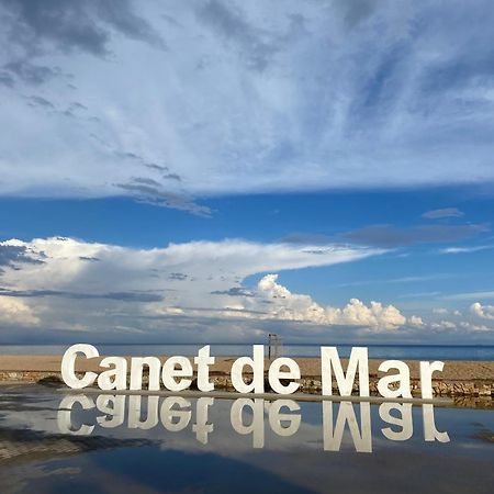 Apartamento Frente Al Mar Canet De Mar Exterior foto